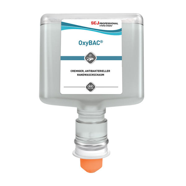 Deb OxyBAC Foam Wasch antibakerielle Schaumseife 1,2l Kartusche