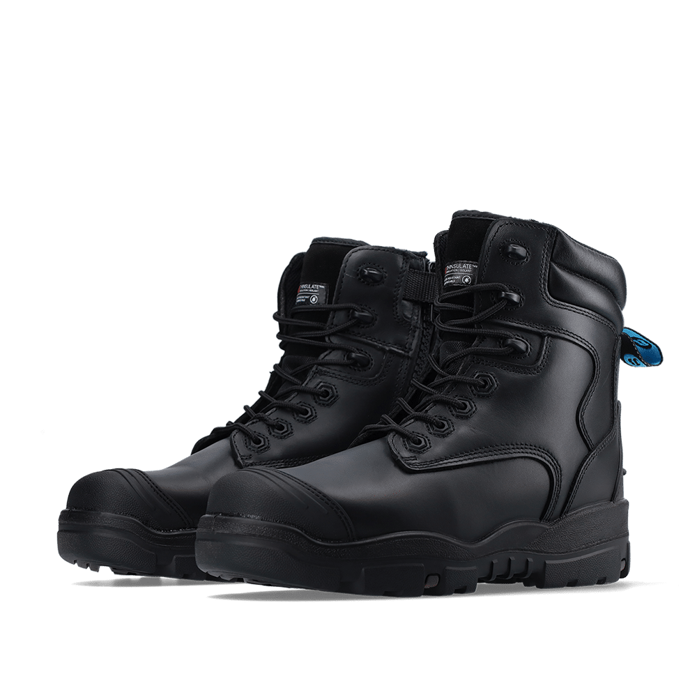 Bata Longreach black zip S3