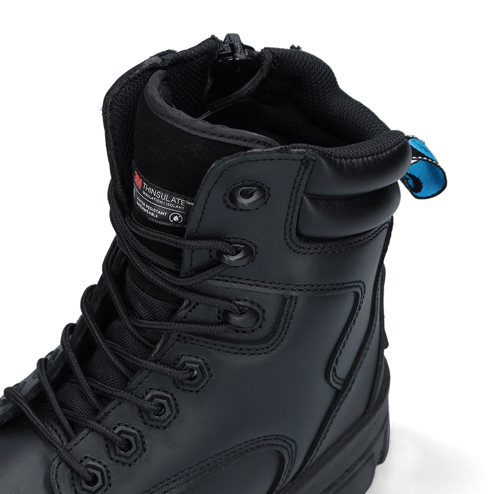 Bata Longreach black zip S3